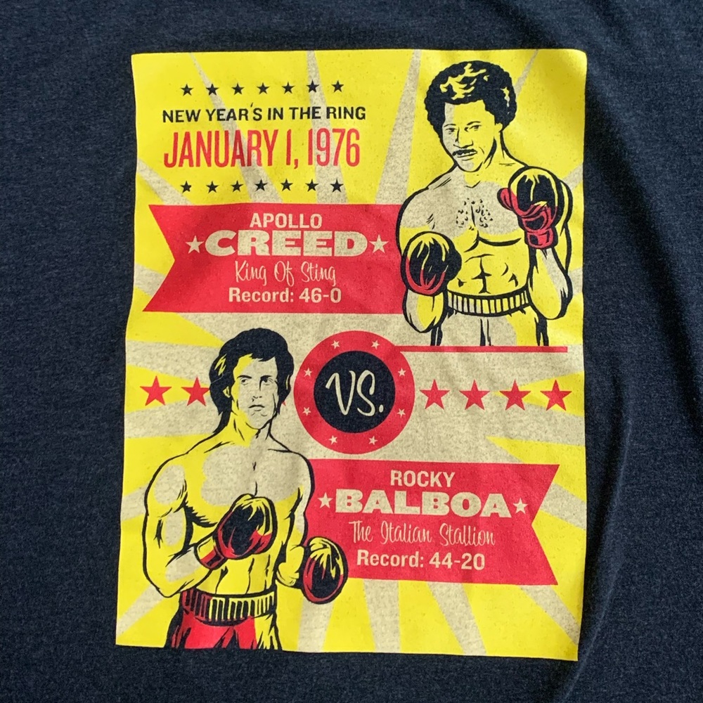 Vintage style Rocky Balboa t-shirt